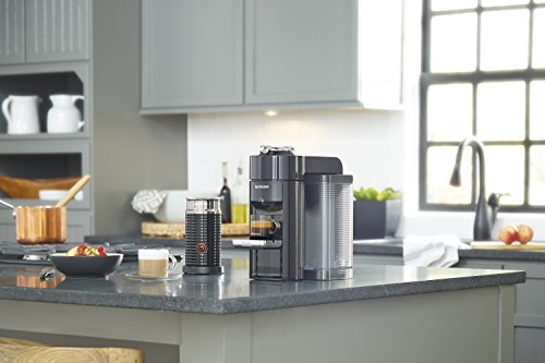 Nespresso Vertuo Coffee and Espresso Maker by De'Longhi, Graphite Metal