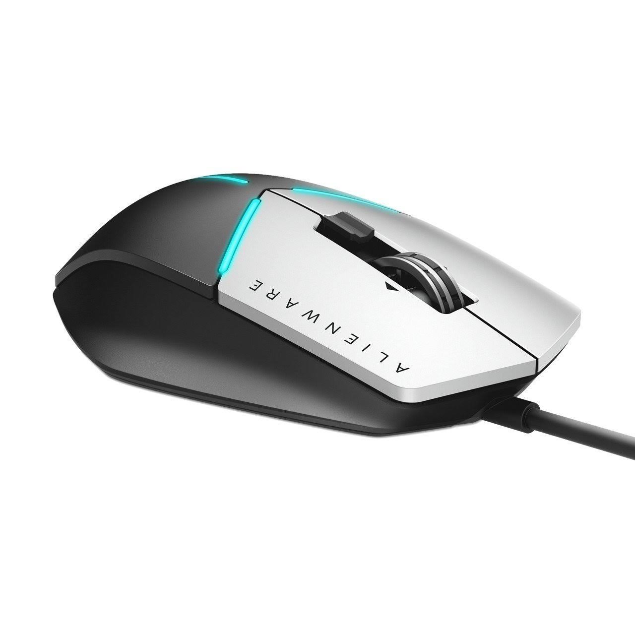 Alienware Advanced Gaming Mouse AW558 - USB Optical Mouse - Black/Silver