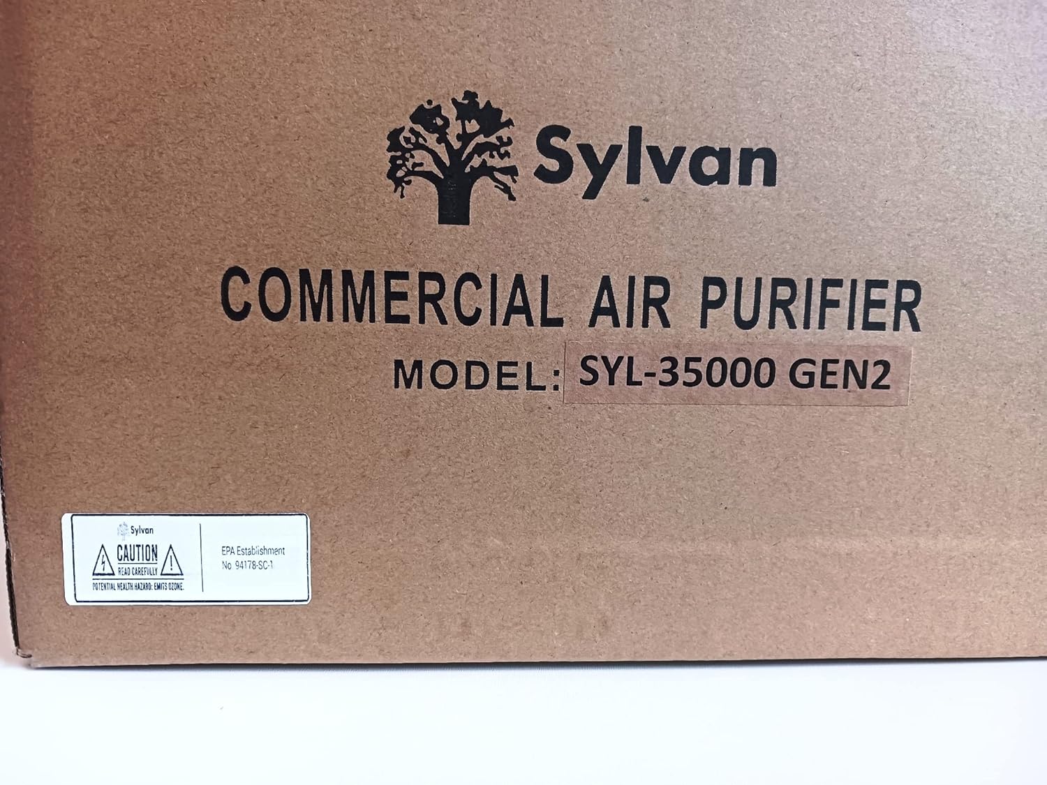Ozone Generator Air SYL-35000 GEN2 Industrial Grade Hydroxyl and Ozone Sterilization Machine. Achieving best results combining two different technologies by using UV (Hydroxyl) and Optional Ozone