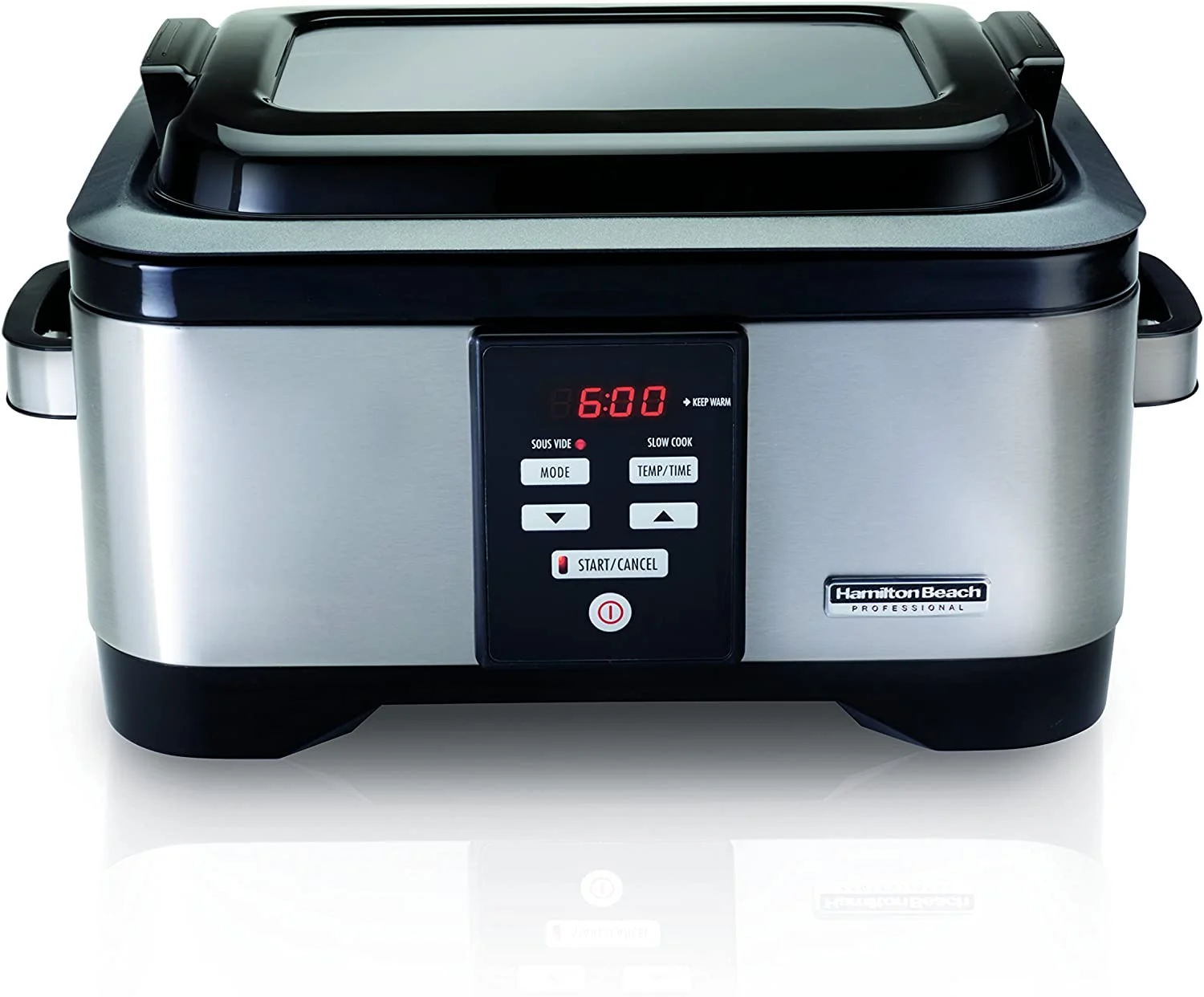 Hamilton Beach Professional Sous Vide Water Oven & Slow Cooker, 6 Quart Programmable, Stainless Steel (33970)