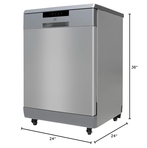 SPT SD-6513SSA Energy Star 24″ Portable Stainless Steel Dishwasher