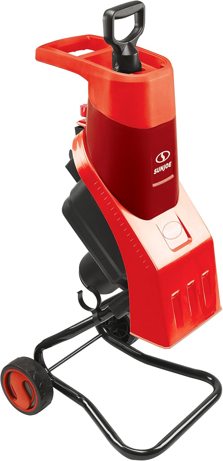 Sun Joe CJ602E 15-Amp Electric Wood Chipper/Shredder, Green