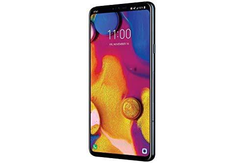LG V40 ThinQ 64GB T-Mobile Smartphone w/ 5-Cameras, 6.4x22 QHD+ Display - Aurora Black (Renewed)
