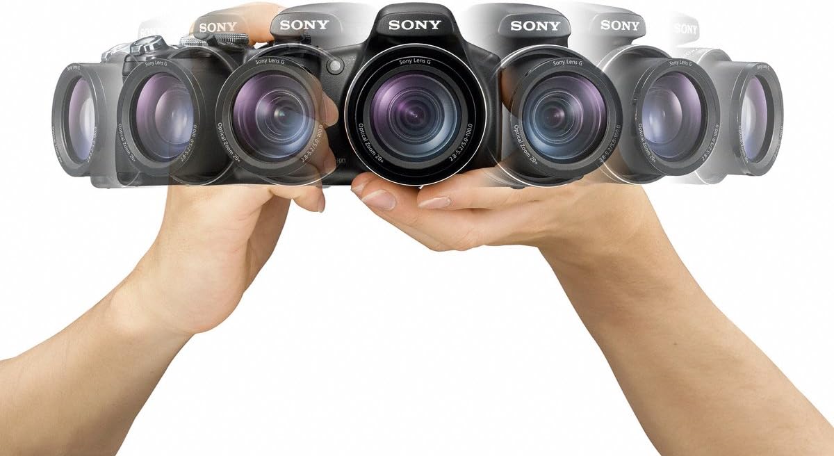 Sony Cybershot DSC-HX1 9.1MP 20x Optical Zoom Digital Camera with Super Steady Shot Image Stabilization and 3.0 Inch LCD