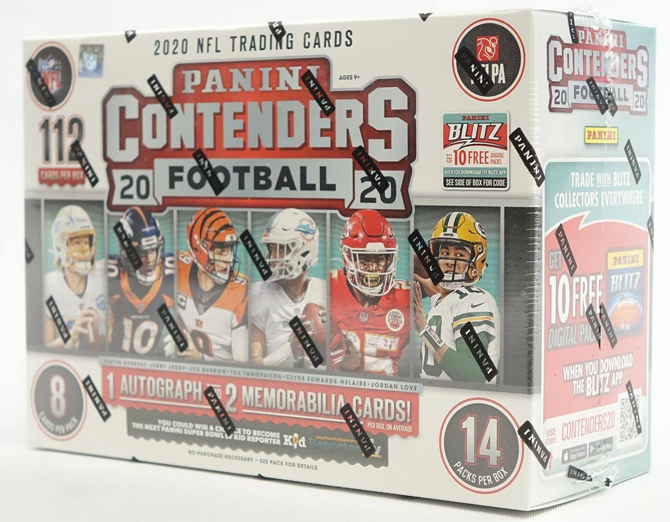 2020 Panini Contenders Football Mega Box