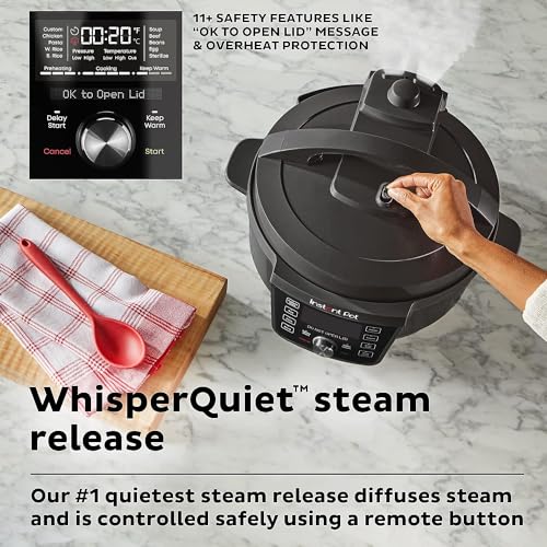 Instant Metal Instant Pot Rio Wide Plus Programmable Outer Lid Automatic pressure cooker