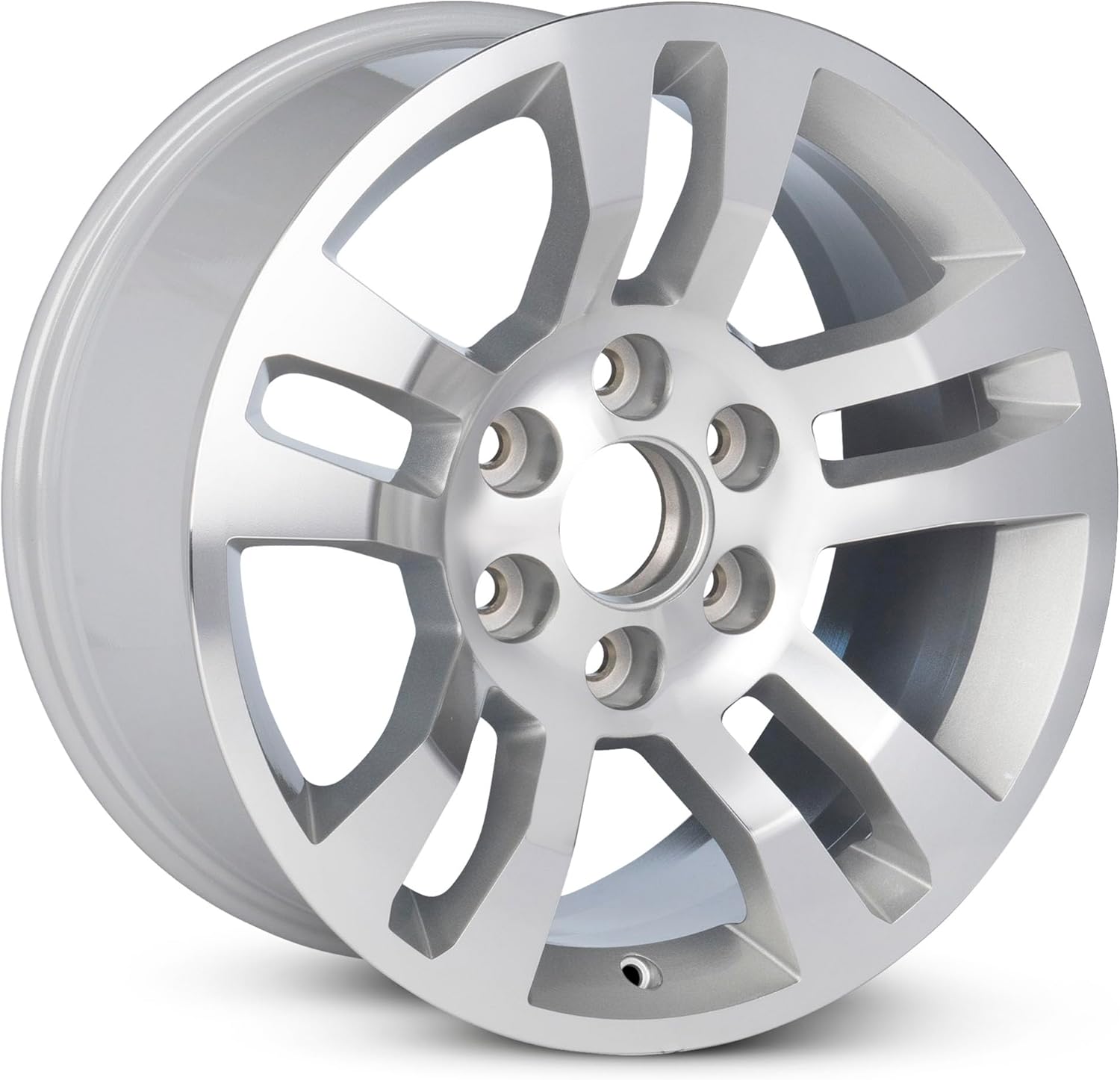 For 2014-2019 Chevrolet Silverado 1500 18 Inch Painted Silver Rim - OE Direct Replacement - Road Ready Car Wheel