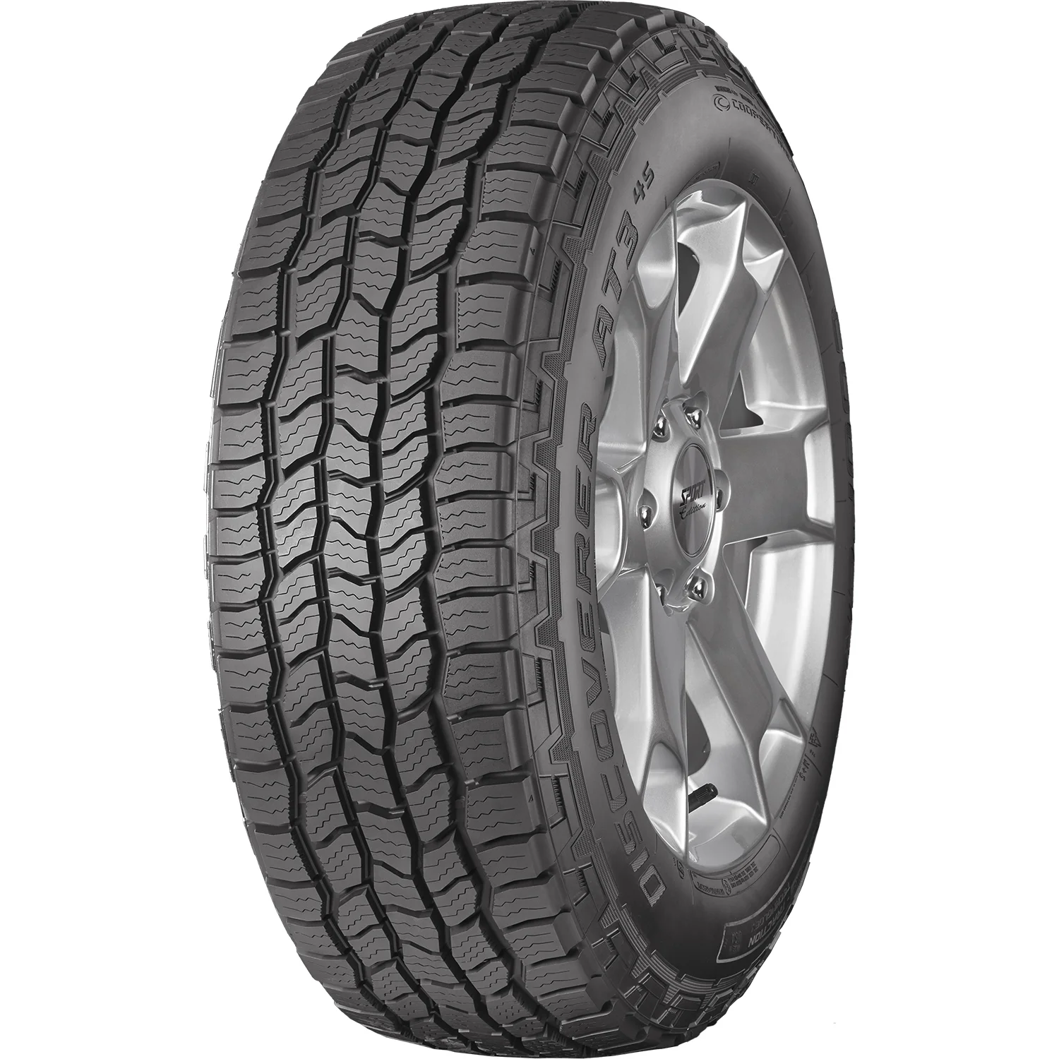 Set of 4 (FOUR) Cooper Discoverer AT3 4S 265/50R20 111T XL AT A/T All Terrain Tire Fits: 2014-15 Jeep Grand Cherokee Summit, 2019-20 Jeep Grand Cherokee Limited X