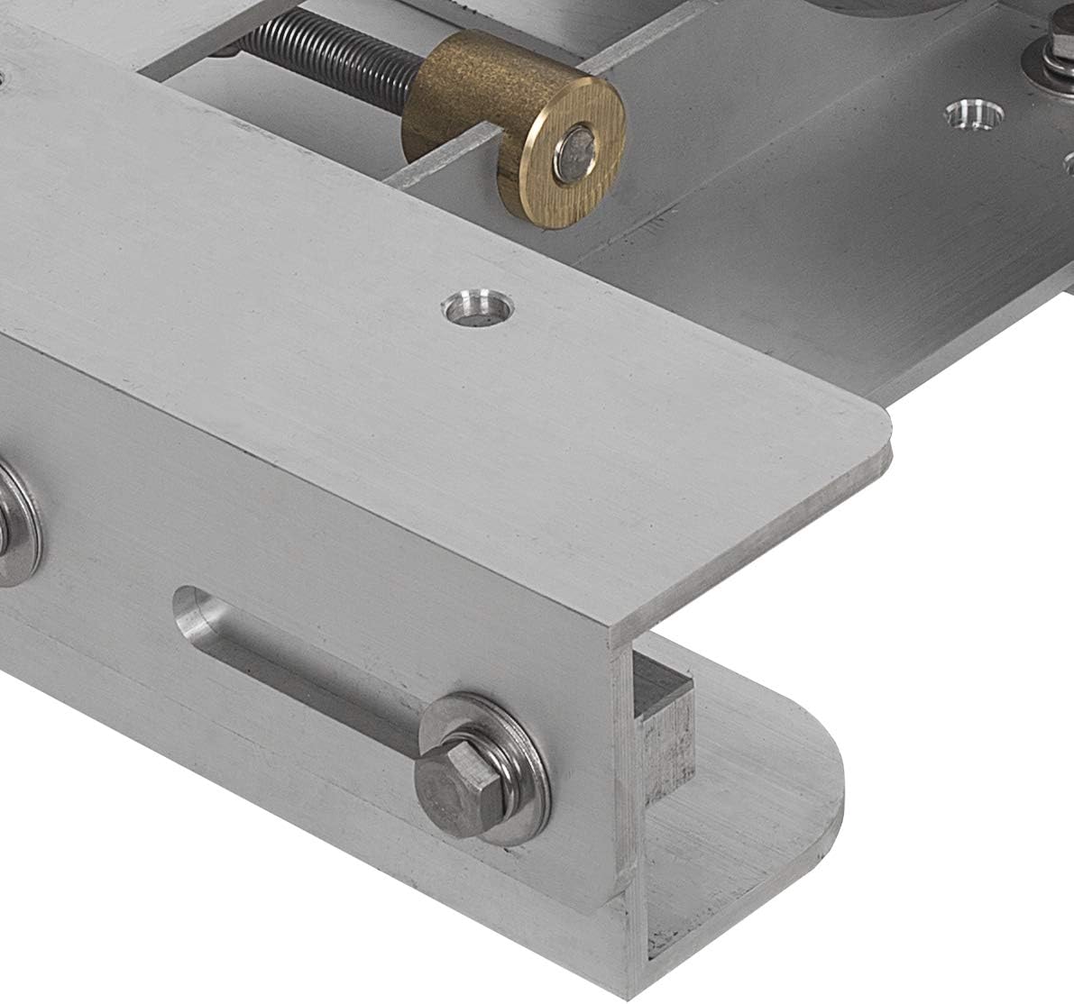 KUAFU 4'' Set Back Jack Plate Manual Power Lift Transom Outboard Boat Motor