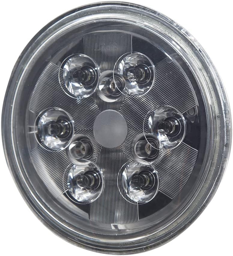 Par36 Trapezpoid 30W LED Work Light compatible with John Deere Case IH Ford New Hollan (Trapezoid Beam) Pack of 2