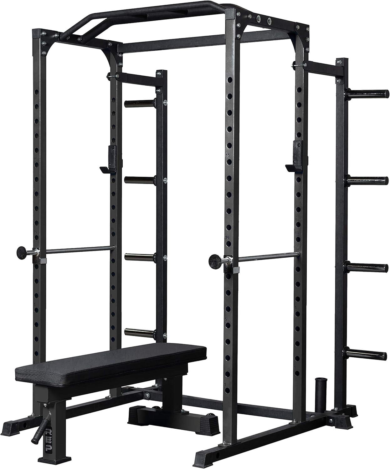 REP FITNESS PR-1100 Power Rack - 1,000 lbs Rated Lifting Cage for Weight Training