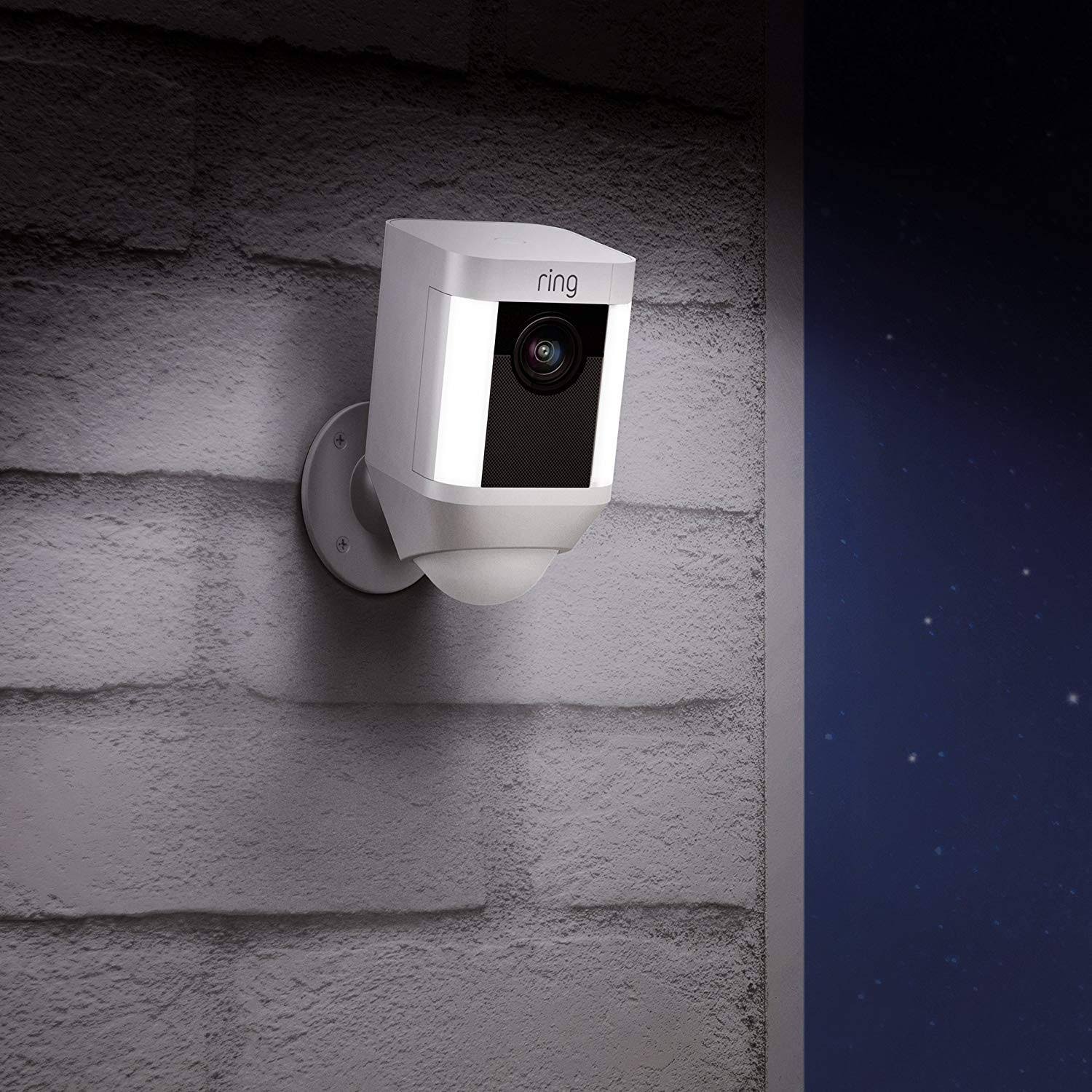 Ring Spotlight Cam Battery | HD Security Camera with
