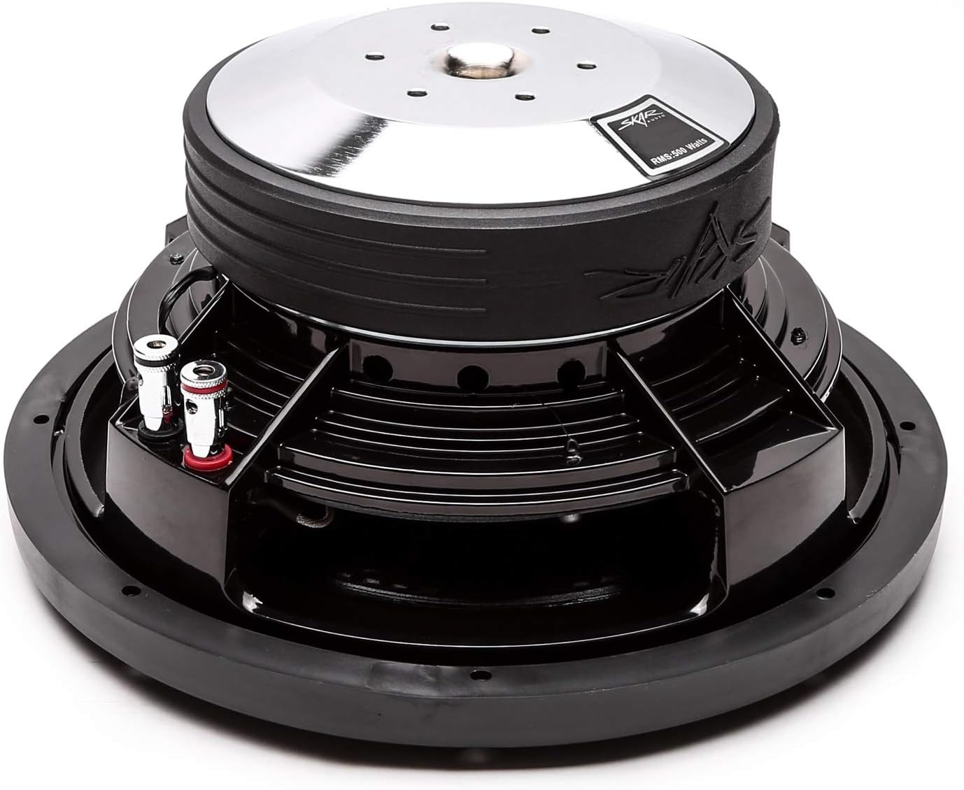 Skar Audio VD-8 D2 8 600W Max Power Dual 2 Ohm Shallow Mount Car Subwoofer
