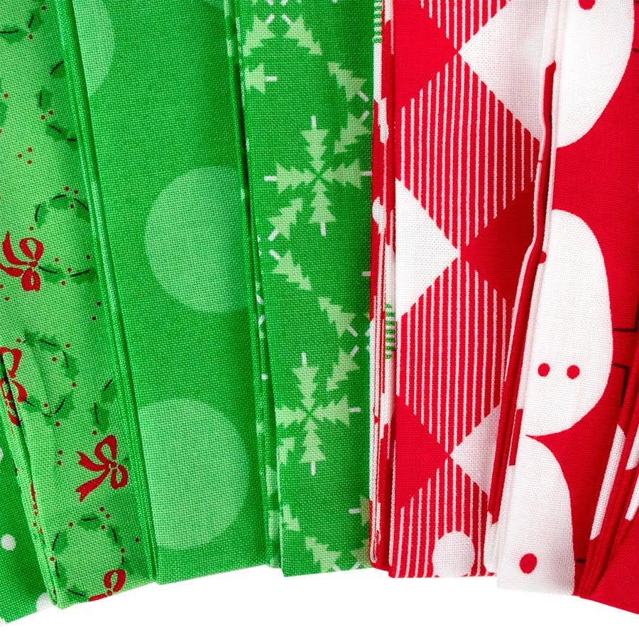 Moda Fabrics Merry and Bright Fat Quarter Bundle