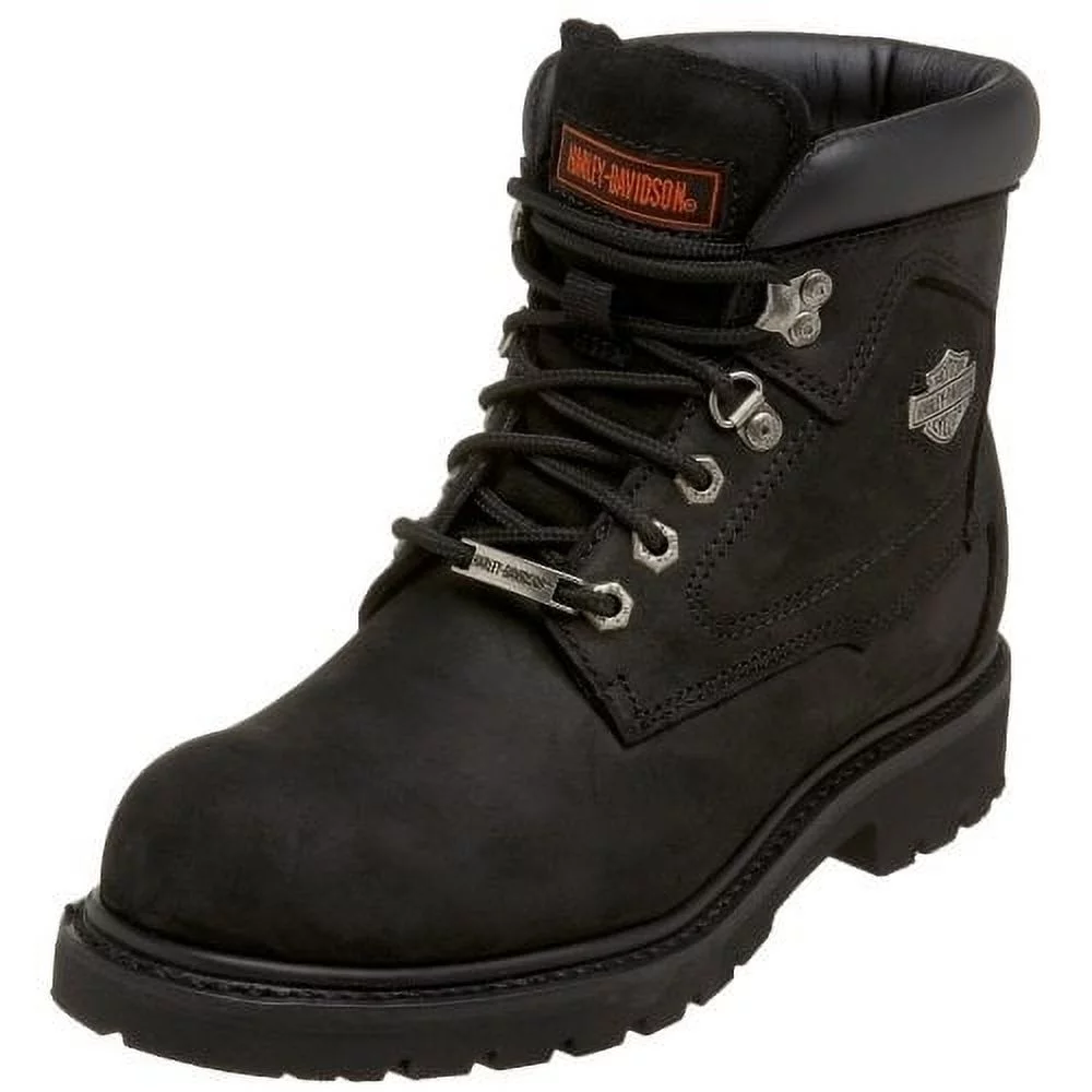 Harley-Davidson Men's Badlands Motorcycle Boot  BLACK - Curated Treasures Market