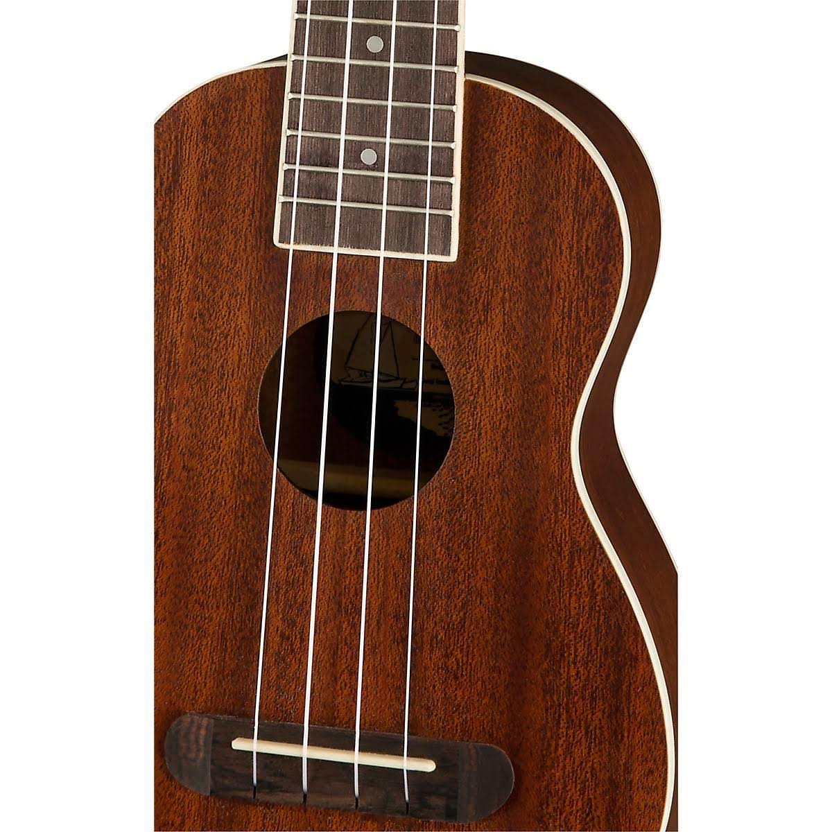 Fender California Coast Seaside - Ukulele - acoustic - 4-string - soprano - top: laminated mahogany - back: laminated mahogany