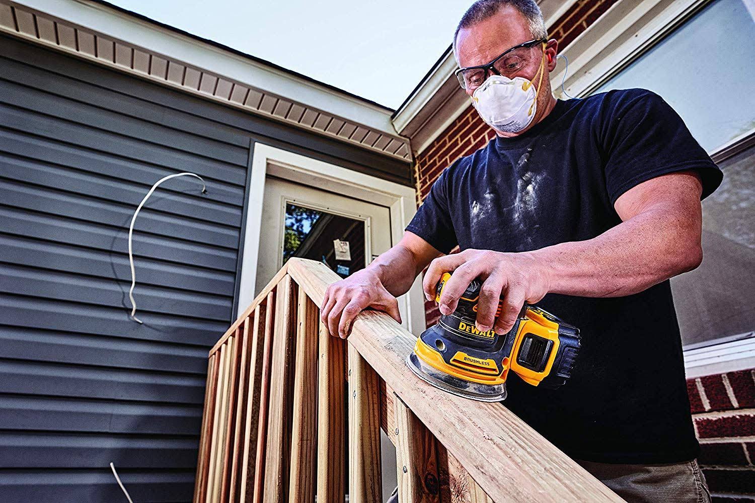 DeWalt 20V Max Orbital Sander, Tool Only (DCW210B)