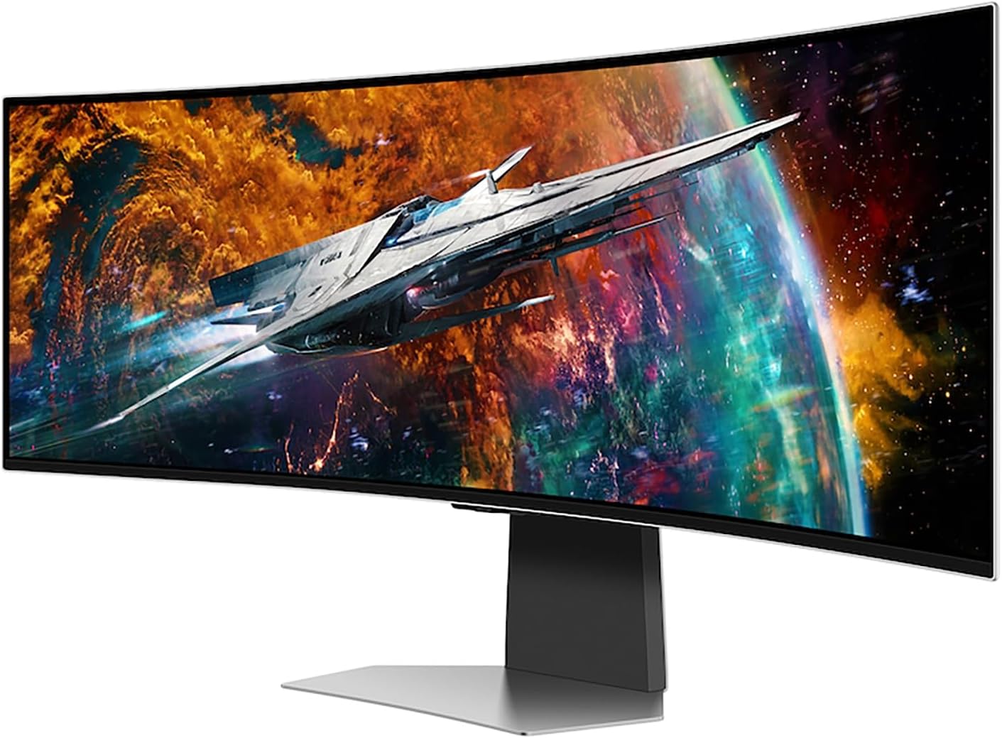 SAMSUNG 49" Odyssey OLED G9 (G95SC) DQHD 240Hz G-Sync Curved Gaming Monitor Bundle with Tech Smart USA Elite Suite 18 Standard Editing Software Bundle + 1 Year CPS Enhanced Protection Pack
