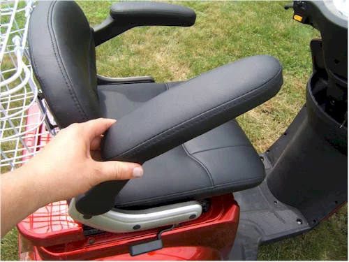 Two-seater Double Electric Mobility Senior Scooter Trike