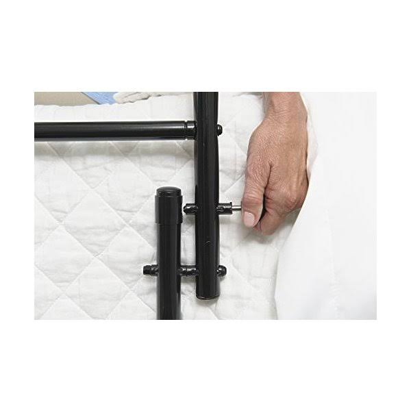 Stander 30x22 Safety Adult Bed Rail - Home Elderly Bedside Safety Rail + Swing