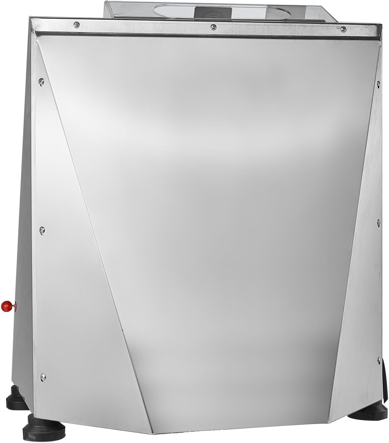 VEVOR Pizza Dough Roller Sheeter, 3-15 Inch Automatic Commercial Pizza Press, 390W Electric 260 Per Hour Dough Roller, Stainless Steel Adjustable Thickness Dough Machine, for Pasta Maker Equipment