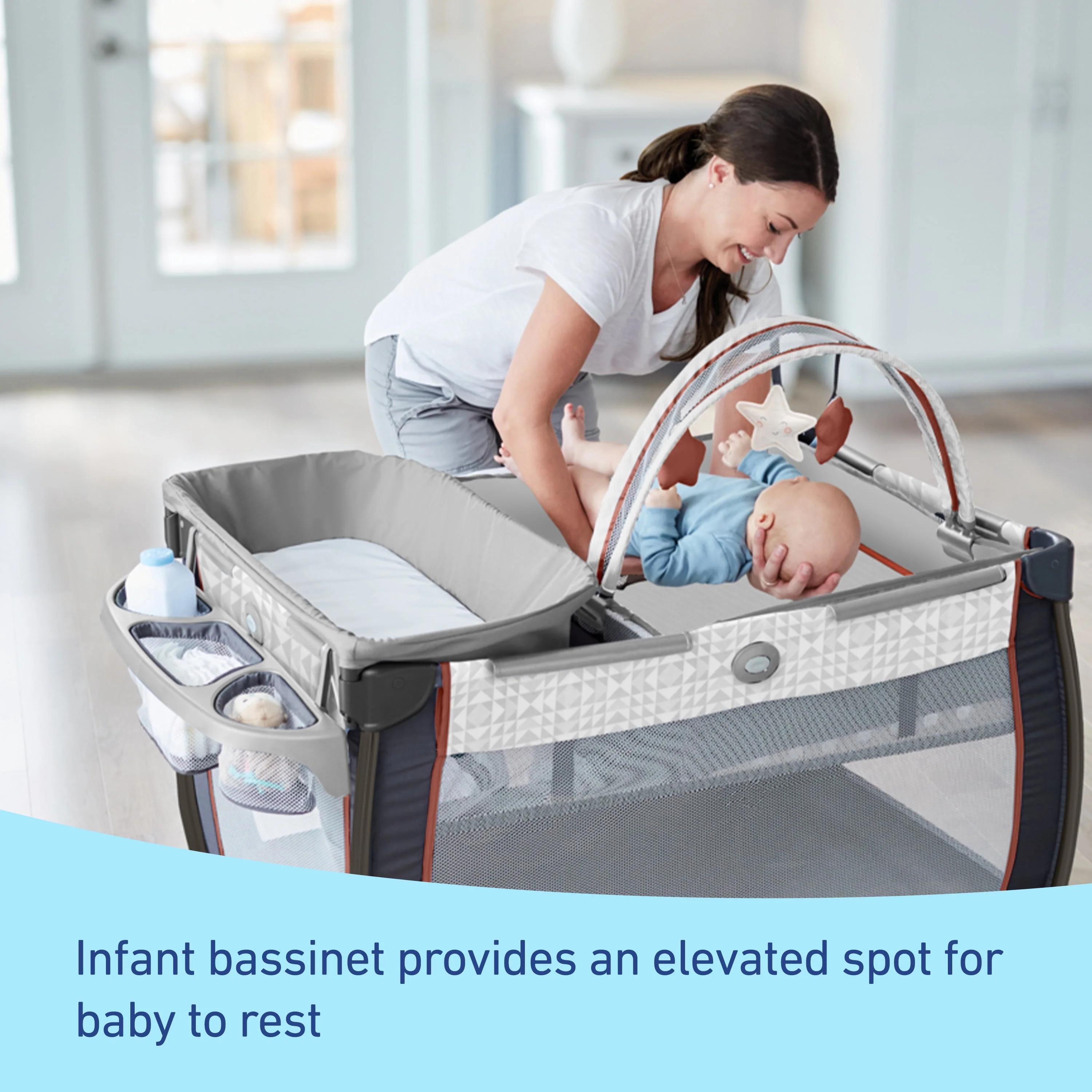 Graco Pack 'n Play Anywhere Dreamer Playard, Marlo