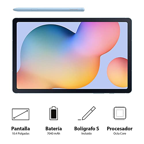 SAMSUNG Galaxy Tab S6 Lite 10.4" 64GB Android Tablet w/Long Lasting Battery, S Pen Included, Slim Metal Design, AKG Dual Speakers, US Version, Oxford Gray (Renewed)