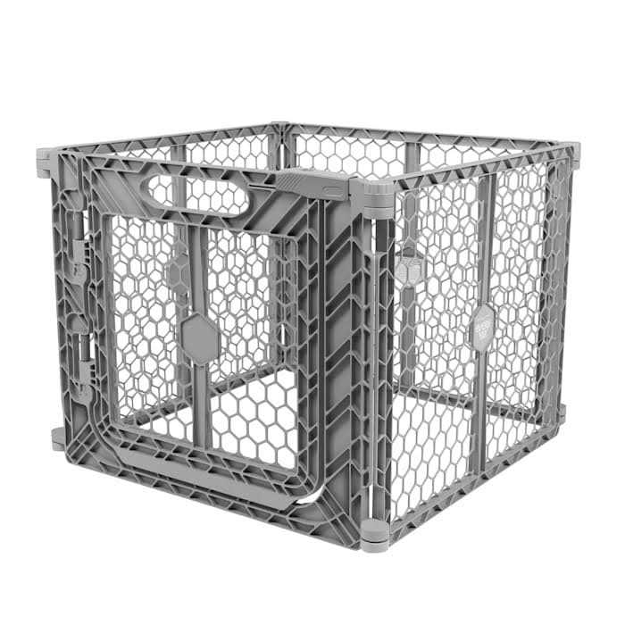 EveryYay in The Zone Convertible Walk-Through 28 x 42 Dog Playpen with Gate - Pet Supplies online store