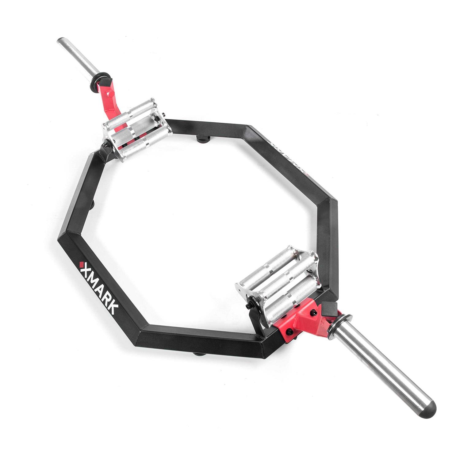 Xmark Olympic Hex Bar Barbell Trap Bar Shrug Bar for Squats, Deadlifts, and Shrugs - Sports Supplies Online Store