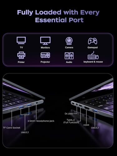 2025 AMD Gaming Laptop, 15.6inch Laptop Computer with AMD Ryzen 7 5700U(8C/16T, Up to 4.3GHz), 16GB RAM 512GB NVMe SSD Windows 11 Laptop, Radeon RX Vega 8 Graphics,WiFi 6
