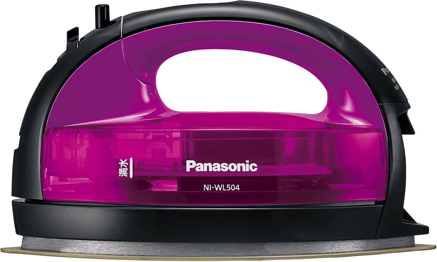 Panasonic cordless steam W head iron Violet NI-WL504-V