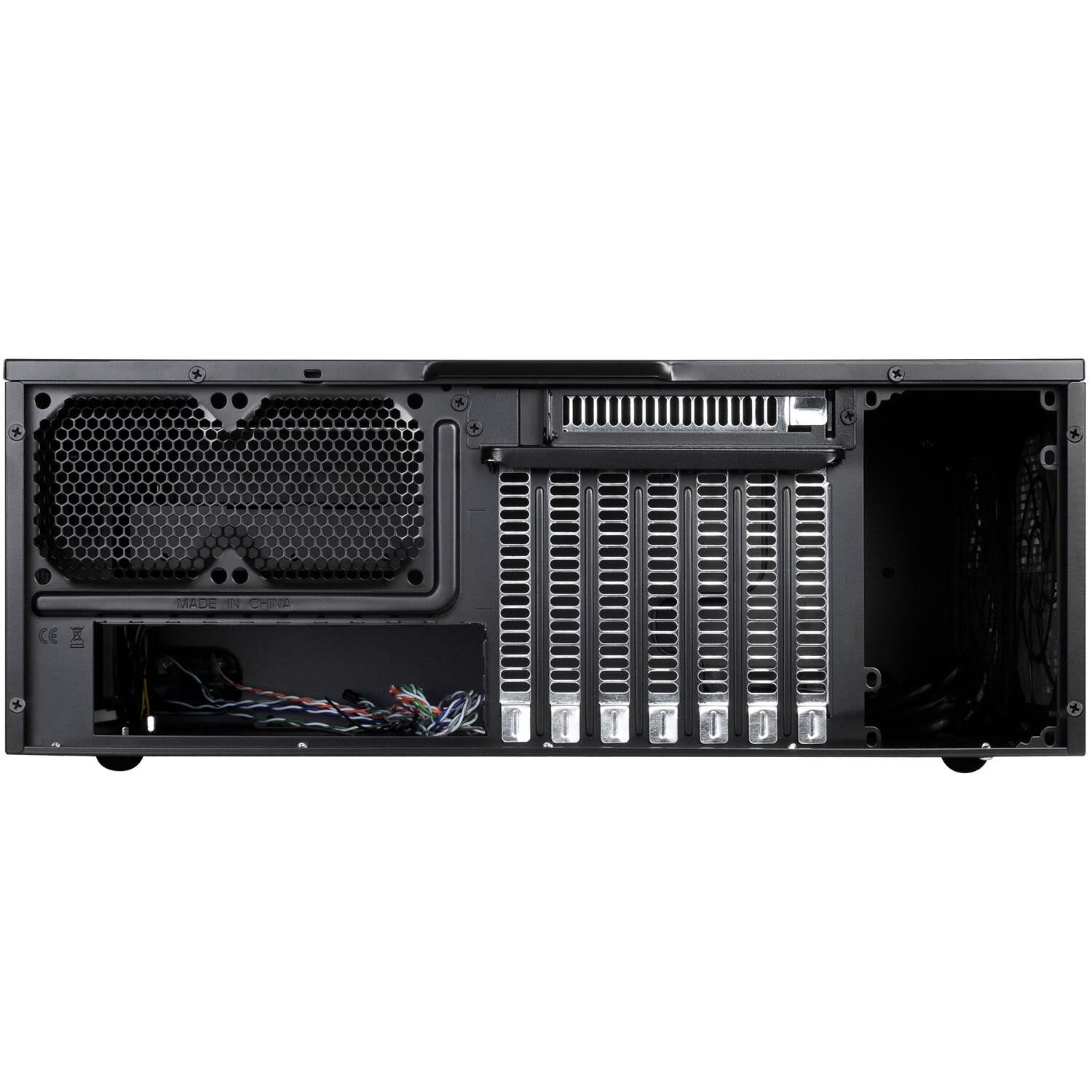Silverstone Grandia Series GD10B Aluminum HTPC for ATX / Micro-ATX / SSI-CEB Computer Case