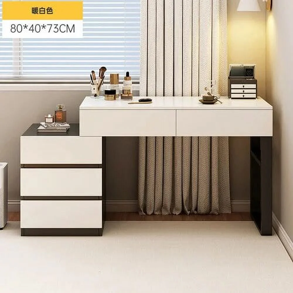 Led Chair Lacquer Dressing Table Container Nordic Comfortable Dressing Table Dressers Bedroom Tocador Maquillaje Home Furniture