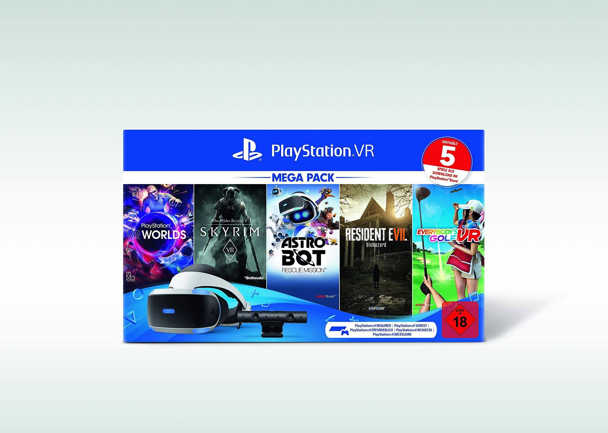 PlayStation VR Mega Pack 2, VR-BRILLE INKL Camera + VR