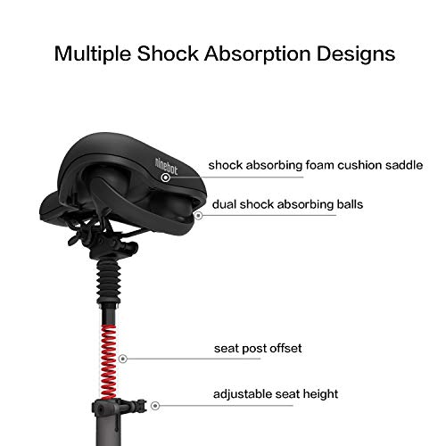 Segway SuperScooter GT3, 31 MPH w/ 45-Mile Long Range, 2400W Peak Motor, Dual Hydraulic Suspension, Self-Sealing Tires, Flash Charging Electric Scooter for Adults, UL 2272/2271 Certified, Gen3
