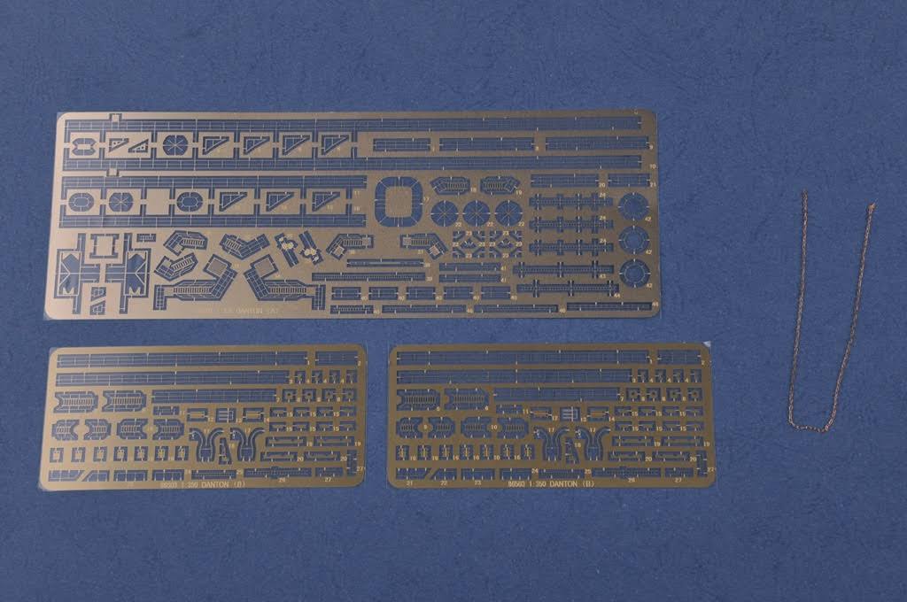 Hobby Boss French Navy Pre-Dreadnought Battleship Danton Model Kit (1/350 Scale)
