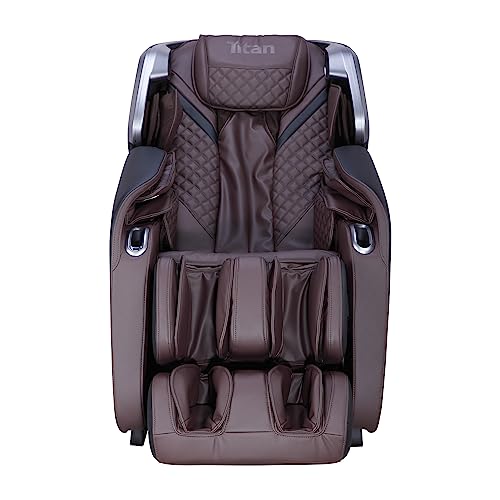 Titan Osaki 3D Elite | Brown | Full Body Massage Chair | Zero Gravity Function | Multiple Massage Techniques| Intelligent Voice Control | Specialized Foot & Calf Roller | Voice Recognition