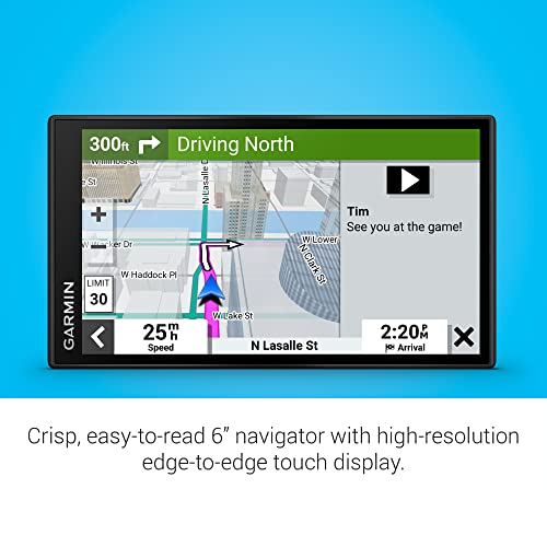 Garmin DriveCam™ 76, Large, Easy-to-Read 7” GPS car Navigator, Built-in Dash Cam, Automatic Incident Detection, High-Resolution Birdseye Satellite Imagery