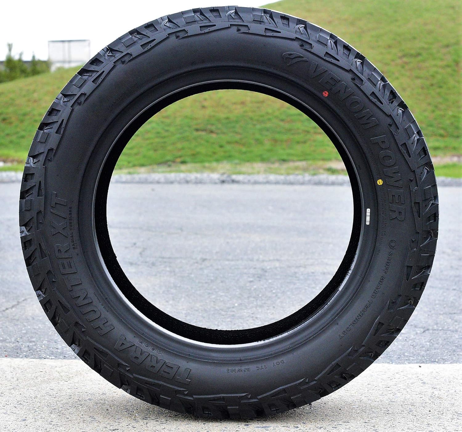 Venom Power Terra Hunter X/T All-Terrain Off-Road Light Truck Radial Tire-LT285/70R17 285/70/17 285/70-17 121/118Q Load Range E LRE 10-Ply BSW Black Side Wall