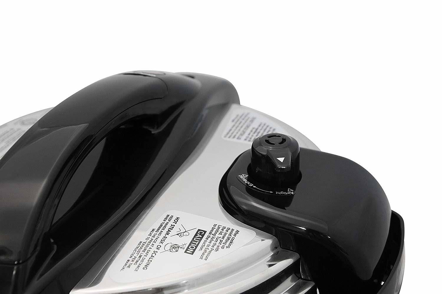 Elite Platinum Epc-1013 Maxi-Matic 10 Quart Electric Pressure Cooker, Black