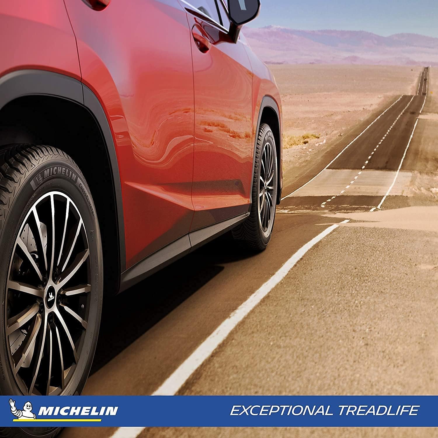 MICHELIN CrossClimate2 All-Season Radial Car Tire for Grand Touring, 205/55R16 91H