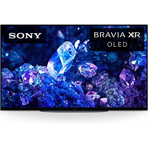 Sony XR42A90K Bravia XR A90K 42" 4K HDR OLED Smart TV Bundle with Monster TV Full Motion Wall Mount for 32"-70" with 6 Piece Sound Reactive Lighting Kit