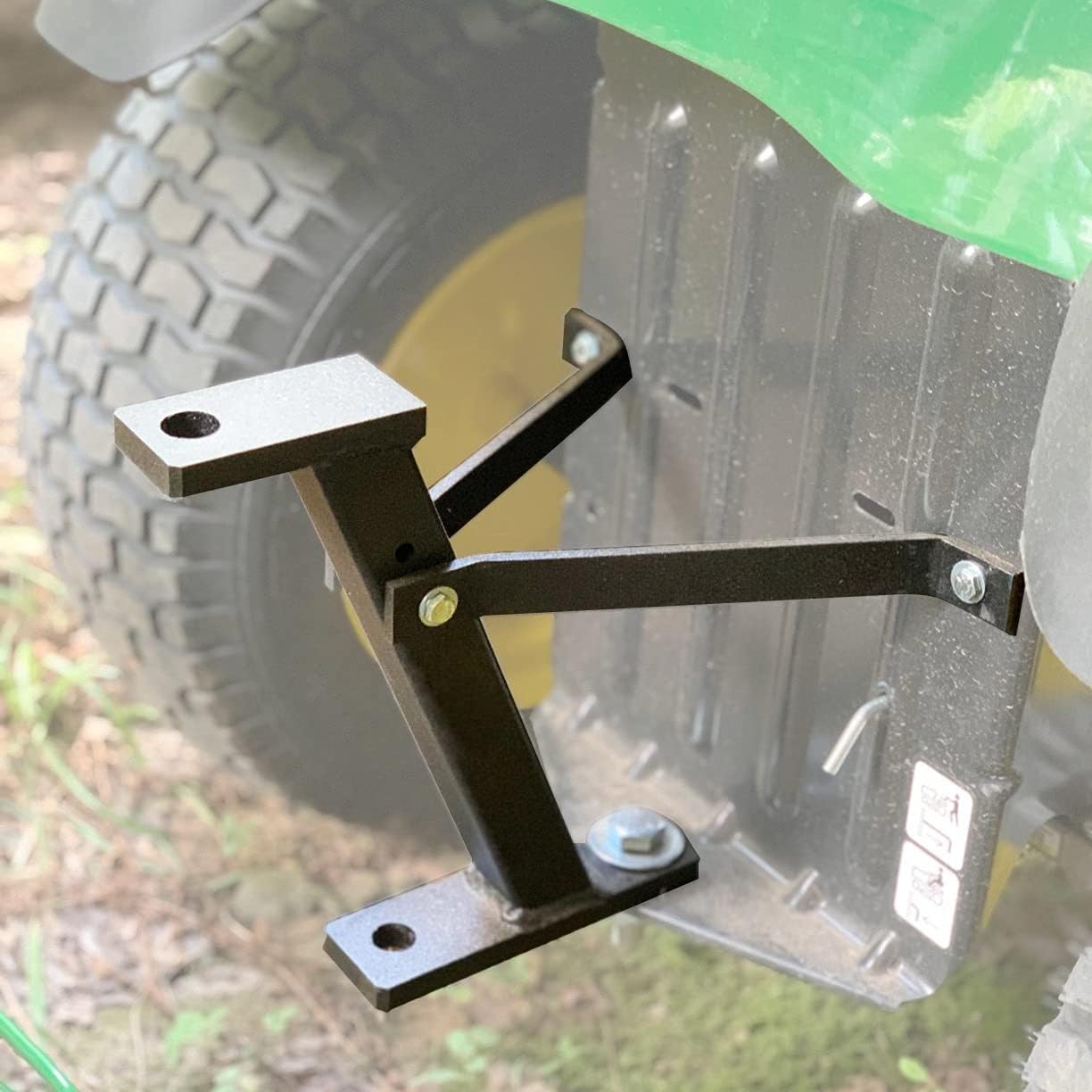 Fivepine Lawn Mower Trailer Hitch Riding Mower Garden Tractor Hitch fit for John Deere/Cub Cadet/Husqvarna/Craftsman -Raise 11 inches Pack of 2