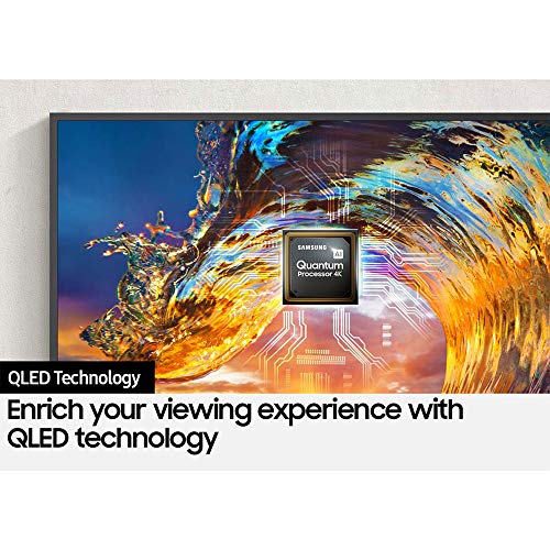 Samsung The Frame QLED 4K Smart TV (2021) Bundle with Premium 4 YR CPS Enhanced Protection Pack