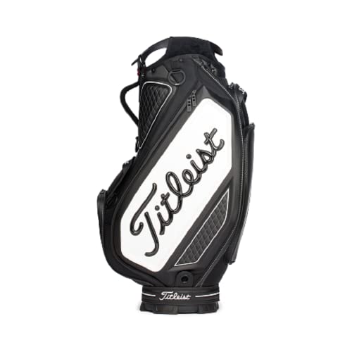 Titleist Golf Jet Black Collection Tour Cart Bag