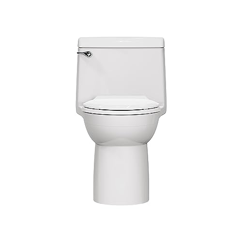American Standard 2004314.020 Champion 4 One-Piece Toilet with Toilet Seat, Elongated Front, Standard Height, White, 1.6 gpf