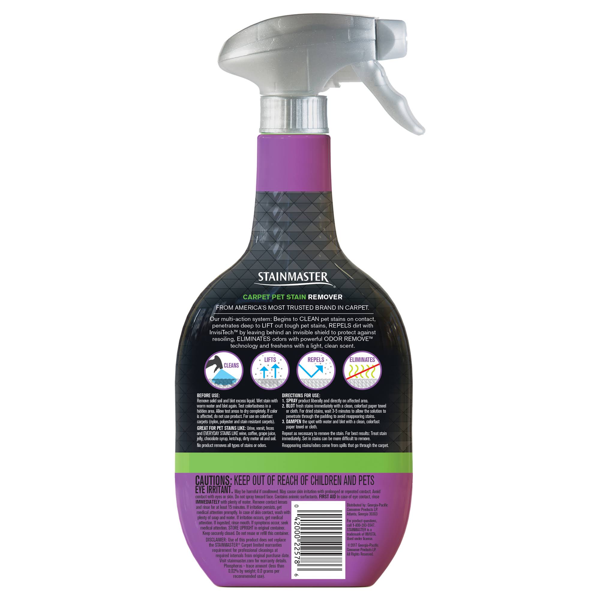 Stainmaster Carpet Cleaner, Pet Stain Remover, 28 Ounce