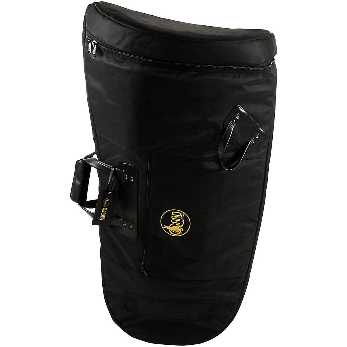 Gard Mid-Suspension Small Tuba Gig Bag 61-MSK Black Synthetic w/ Leather Trim