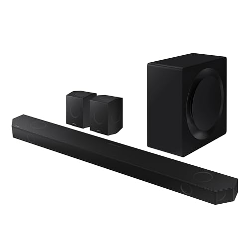 SAMSUNG HW-Q990D 11.1.4ch Soundbar with True Dolby Atmos Sound and 4 Year Amber Protection Plan (2024)