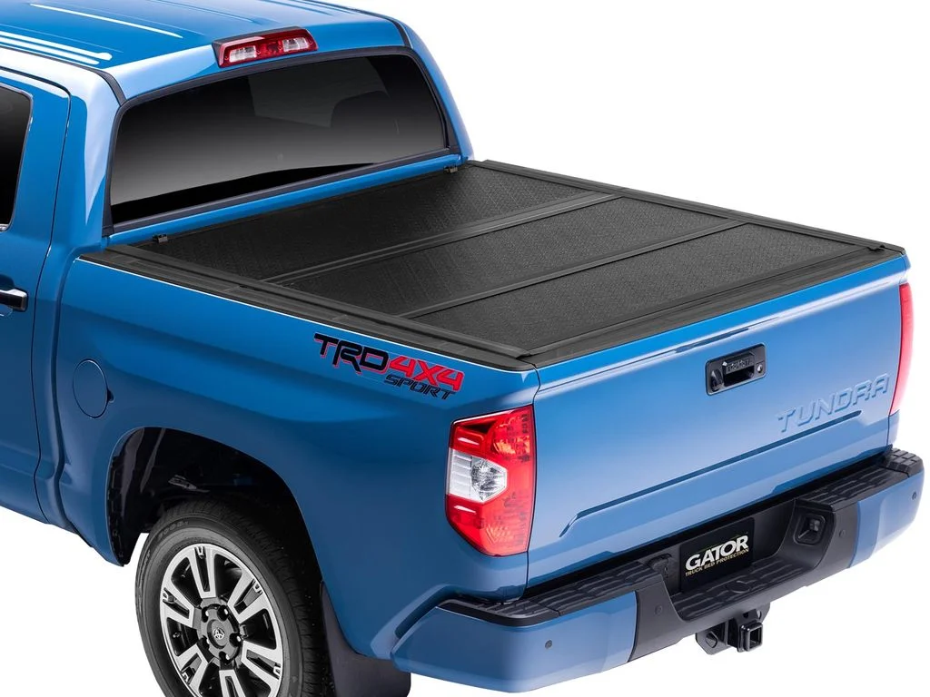 Gator by RealTruck EFX Hard Tri-Fold Truck Bed Tonneau Cover | GC44015 | Compatible with 2016 - 2023 Toyota Tacoma will not work w/ Trail Edition models 6' 2" Bed (73.7")